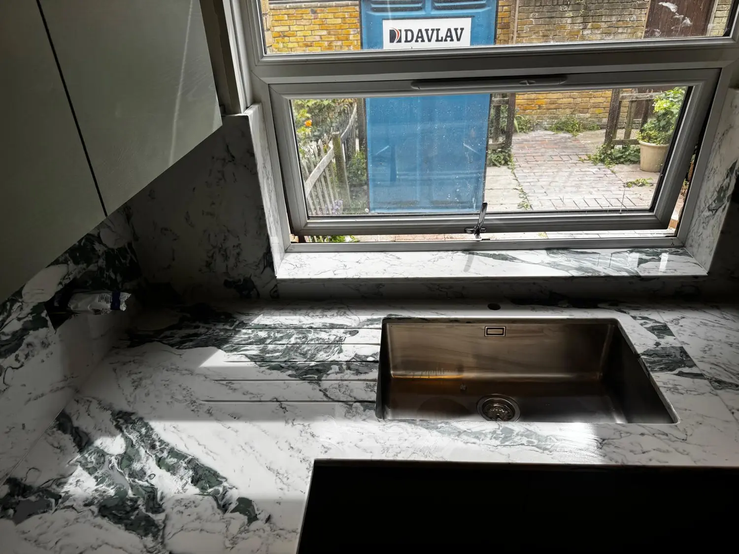 Recent marble and stone installation project by A&M Marble & Stone