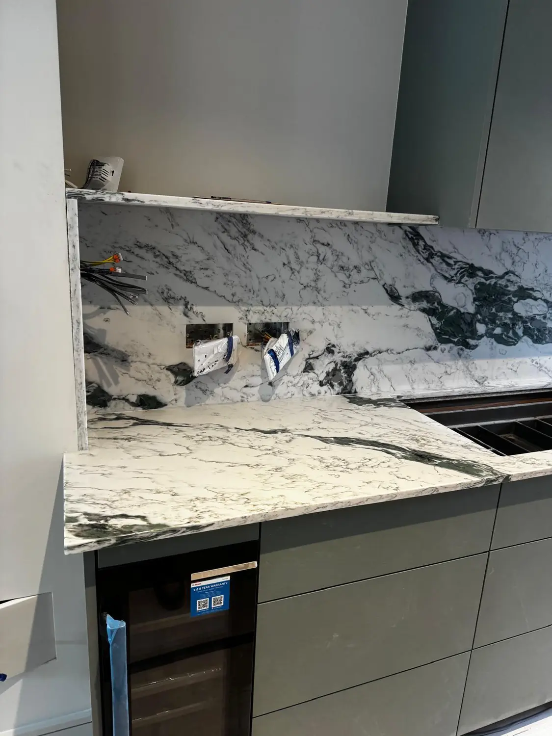 Recent marble and stone installation project by A&M Marble & Stone