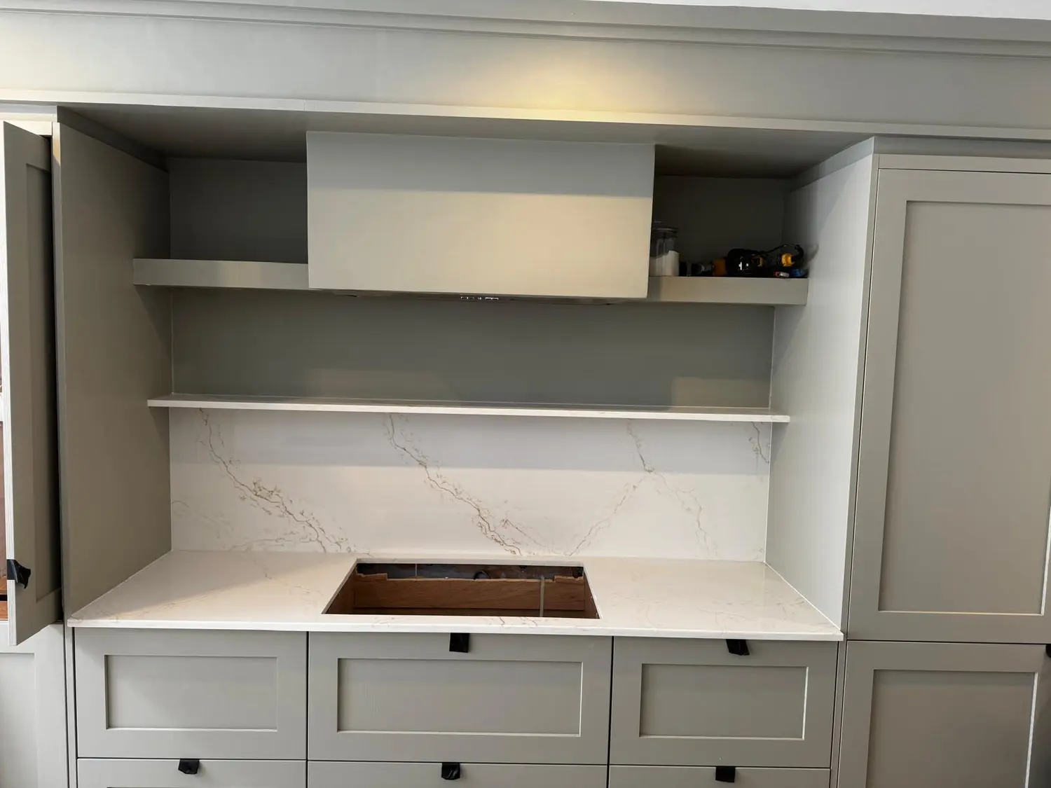 Recent marble and stone installation project by A&M Marble & Stone