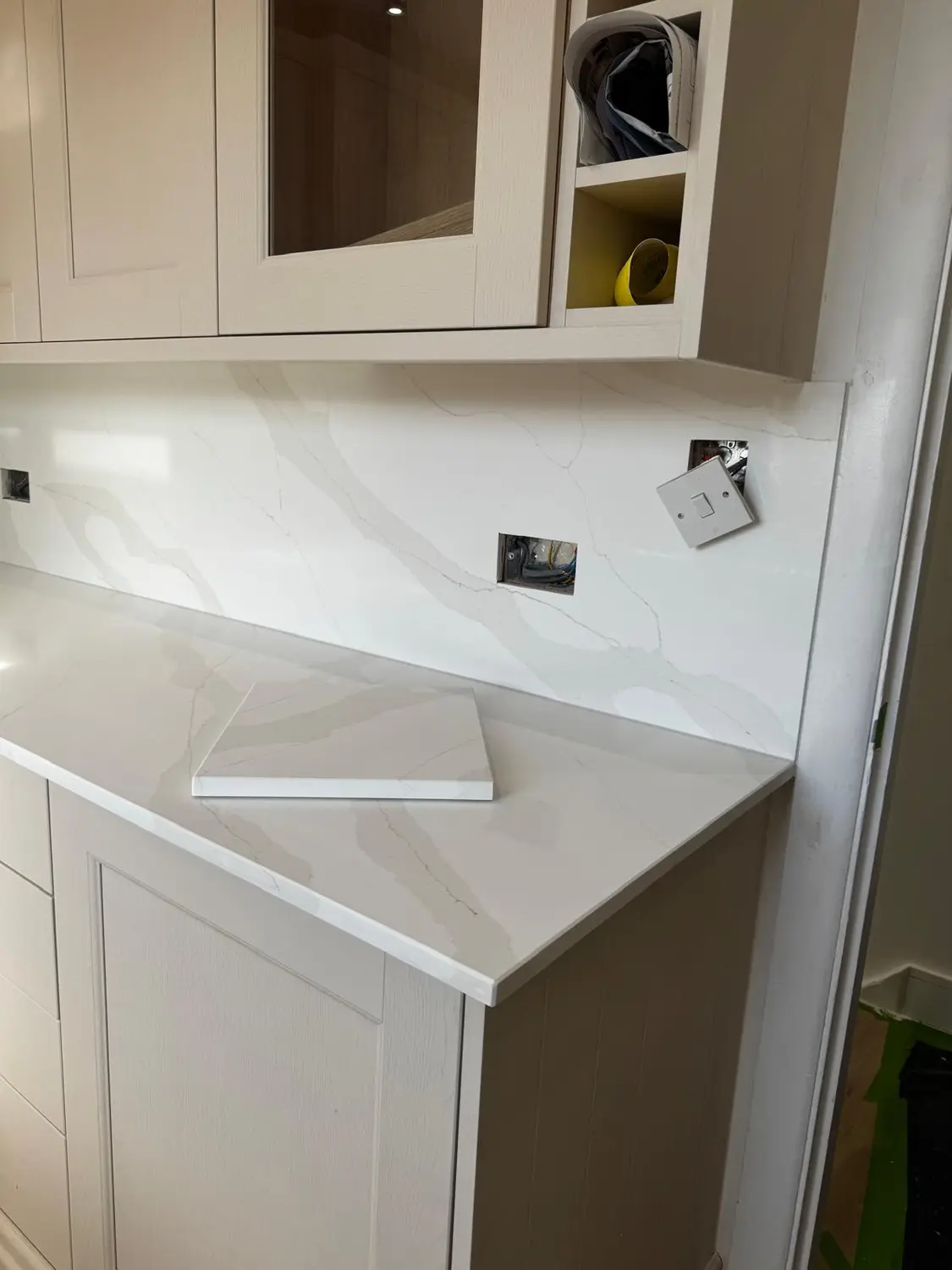 Recent marble and stone installation project by A&M Marble & Stone