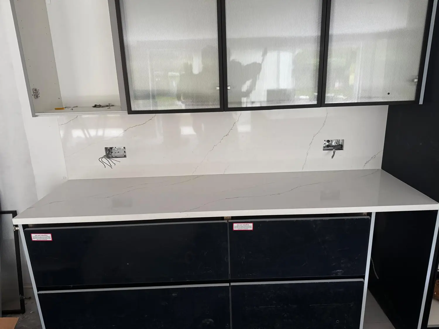 Recent marble and stone installation project by A&M Marble & Stone